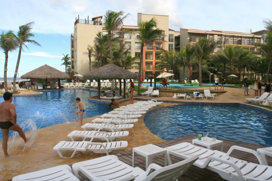 O Acqua Resort fica do ladinho do Acqua Park