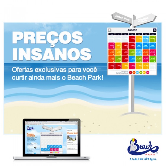 Preços insanos para visitar o Beach Park