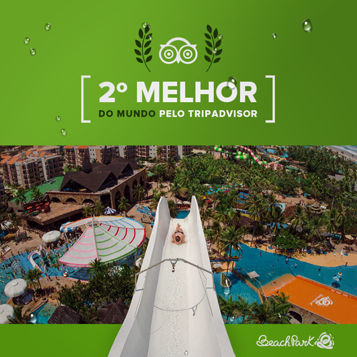 Beach Park é o segundo melhor parque aquático do mundo