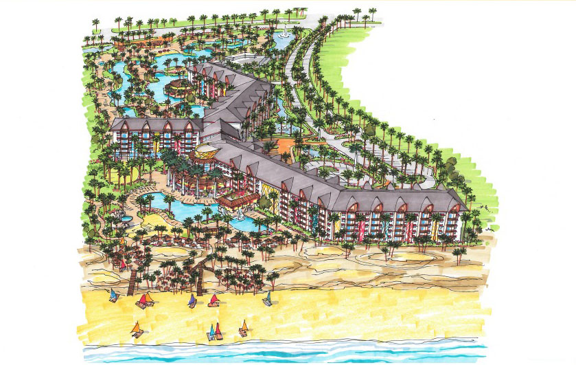 Novo complexo turístico Beach Park